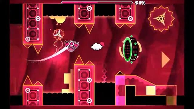 Geometry Dash - Acceleron by Ferdefunky (Easy Demon) смотреть онлайн