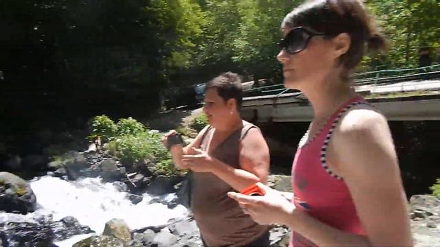 Абхазия молочный водопад июнь смотреть онлайн