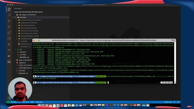 Building a Serverless Distributed Application Using a Saga Orchestration Pattern смотреть онлайн