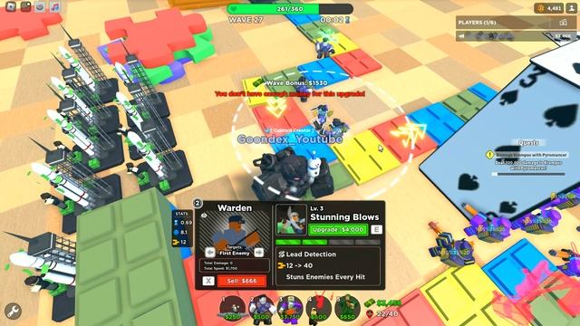 Isaac Sweaking and Eggrypted in Fallen Mode Roblox Tower Defense Simulator смотреть онлайн