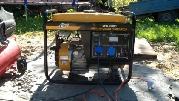 Бензогенератор  Praktika spg2800