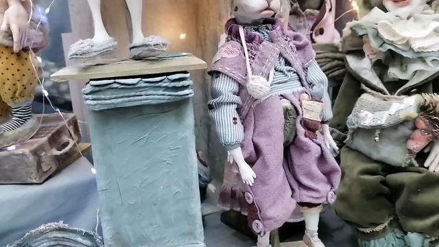 #28. Выставка "Искусство куклы" 9,10,11 декабря 2022 год, г.Москва, Гостиный двор смотреть онлайн