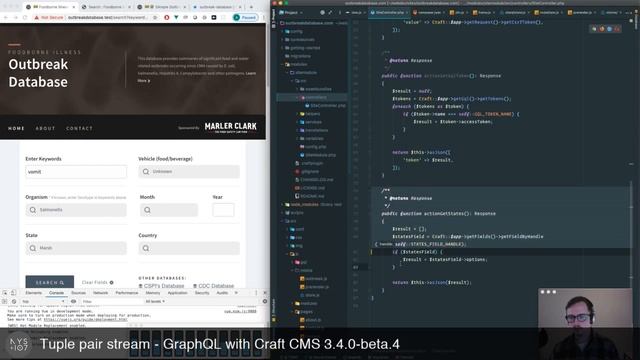 Tuple pair stream - GraphQL with Craft CMS 3.4.0-beta.4 смотреть онлайн
