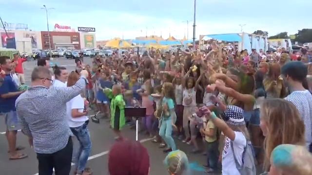 Фестиваль Liman Kids Fest - праздник краски Холи видео №2 смотреть онлайн
