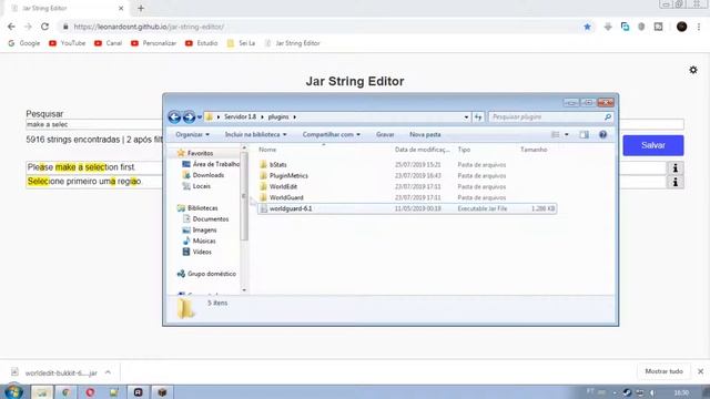 ♨ Jar String Editor - Editor de Plugins Online ♨ смотреть онлайн
