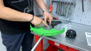 Новый аккумуляторный триммер с бесщеточным двигателем RedVerg RD-BC36V/BL