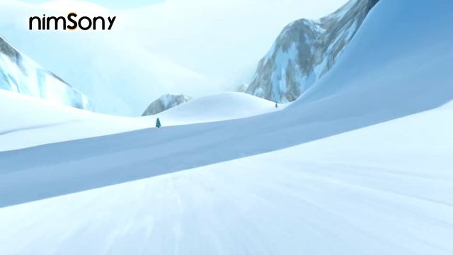 Basic Ski Physics in VR - Fun infinite skiing made in 1 day! смотреть онлайн