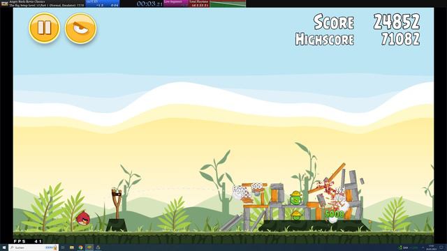 Angry Birds 2009 Speedrun (The Big Setup, Level 10, Part 1, Normal) in 00:00:04,067 смотреть онлайн