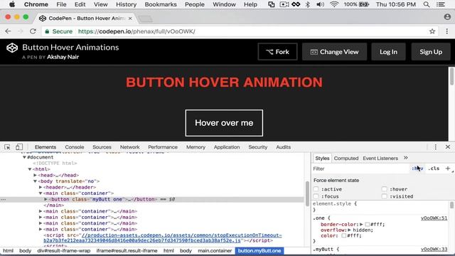 How to Inspect the CSS :hover state in Chrome DevTools смотреть онлайн