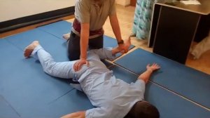 Сибирский казачий массаж. Работа с ногами в положении лежа.