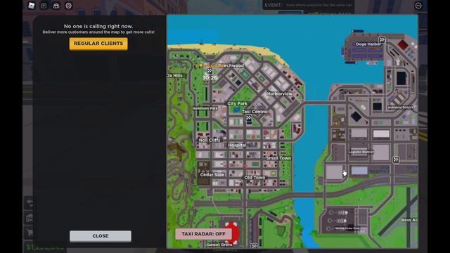 Client Calls (Customer Pickup) - Roblox (Taxi Boss) смотреть онлайн