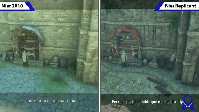 Nier 2010 Vs Nier Replicant | Graphics Comparison | Final Version