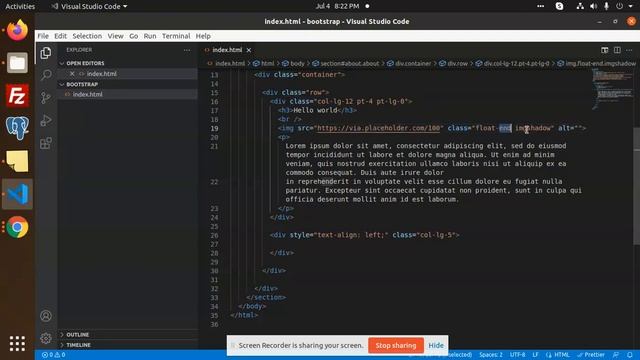 Bootstrap 5 Tutorial in Hindi #6 | How to wrap text around image in Bootstrap 5 смотреть онлайн