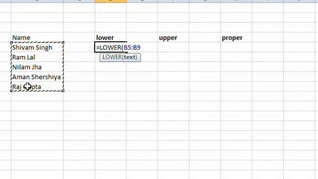 Use of Lower,Upper,and Proper Function in MS Excel: A Step-by-Step Tutorial?? || MS Excel || 2023?? смотреть онлайн