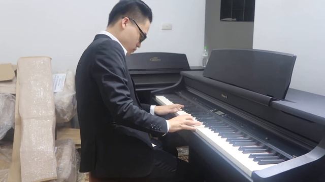Piano Roland HP-207 - Test tiếng Bước qua đời nhau Piano - Nhạc Cụ Minh Đức смотреть онлайн