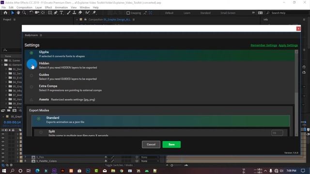 JSON Exporting in After Effects 2021 смотреть онлайн