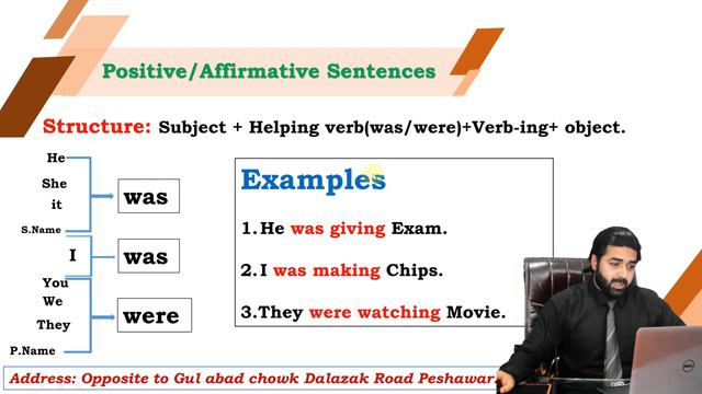 Past continuous tense/ Learn English grammar смотреть онлайн