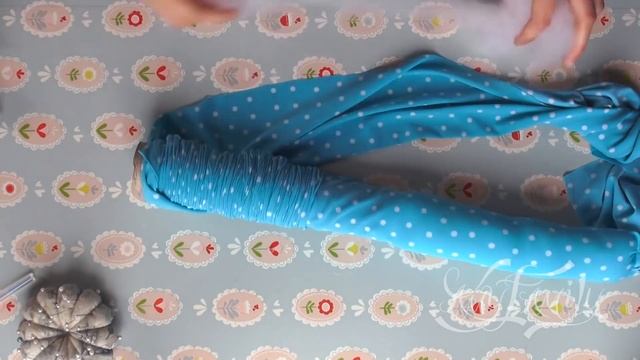 ПОДУШКА УЗЕЛ упрощенный вариант трубы для узловых подушек и 2 способа завязать. Knot pillow diy смотреть онлайн