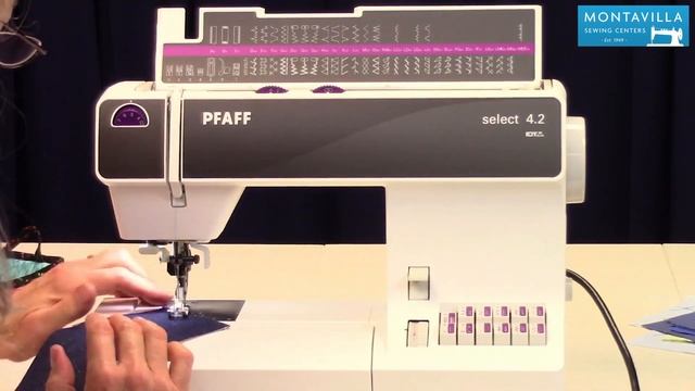 Pfaff Select Series Lesson - Stitch Selection смотреть онлайн