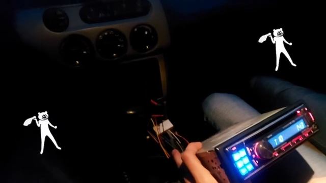 Ford Cougar тест динамиков DL Audio Gryphon Pro 200 Midbass через ГУ Alpine смотреть онлайн