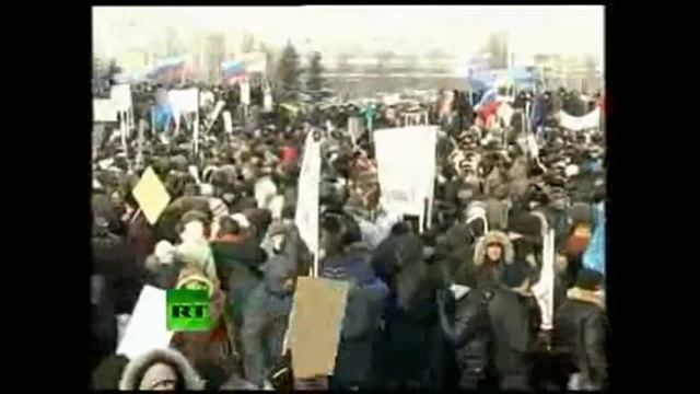 Бродский - Шествие (Поклонная гора 4.02.12).avi смотреть онлайн