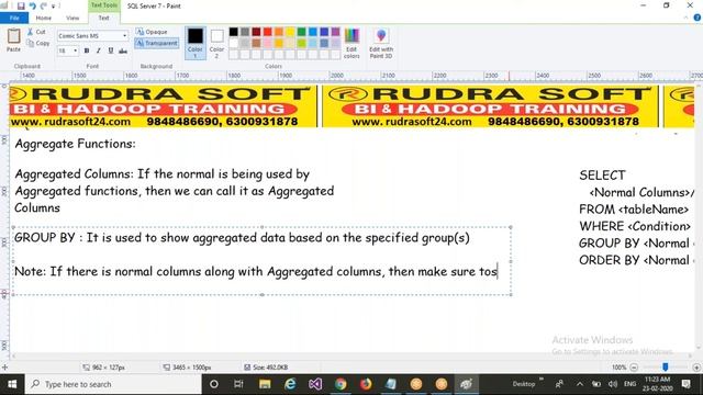 SQL Server Aggregate SUM Function смотреть онлайн