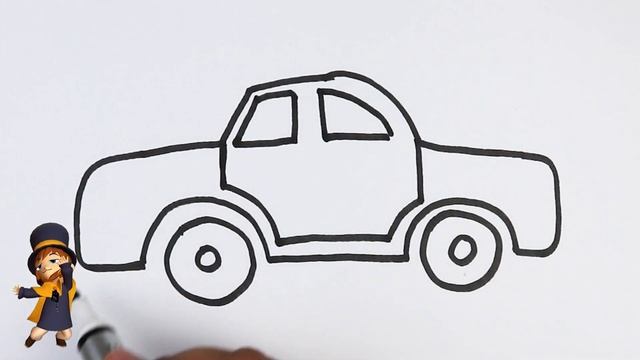Нарисуйте картинку машины такси для детей Bolalar uchun TAKSI rasmini chizish 子供のためのタクシー車の絵を描く смотреть онлайн
