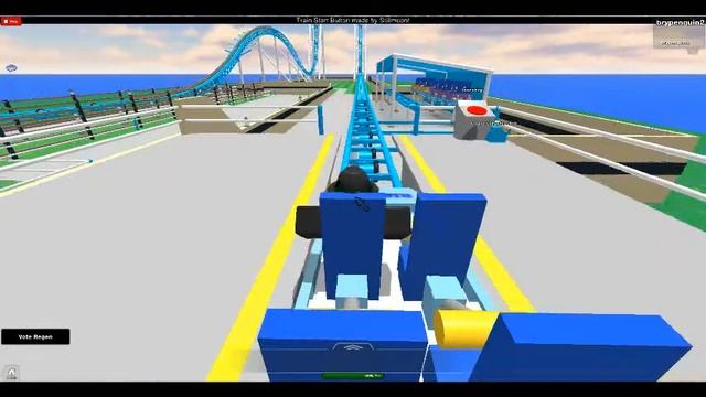 Roblox Big Wave Coaster - Full walkthough line! смотреть онлайн