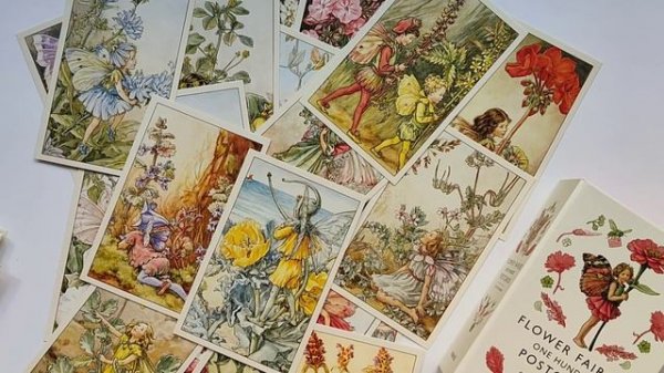 Набор открыток Flower Fairies. One Hundred postcards / Цветочные феи