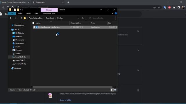 Docker Installation On Windows 10 | How To Install Docker? | Docker Installation Hindi смотреть онлайн