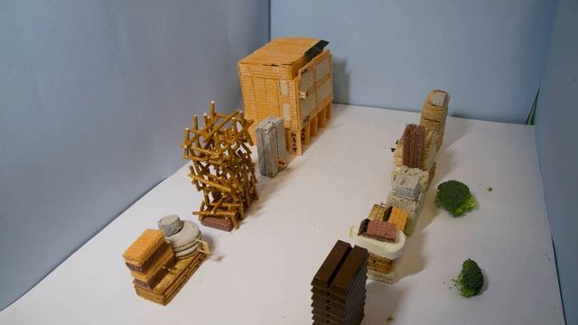 AWARDED Art*《Urbanization 城市化》from 50s to now ?️?️ | Stop Motion with FOOD 食物製作的定格動畫?️ | food art смотреть онлайн