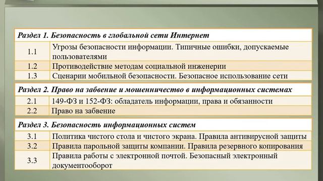 Тематический план смотреть онлайн