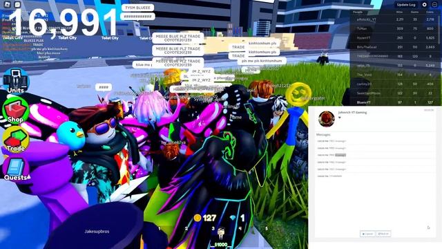 ?Live | SIGNING & TITANS GIVEAWAYS With VIEWERS In Toilet Tower Defense! [?️EP 62] Roblox! смотреть онлайн