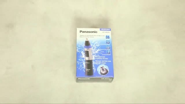 Машинка для стрижки волос в носу и в ушах Panasonic ER-GN30-K520 смотреть онлайн