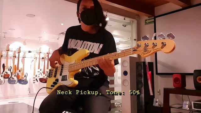 Fender Player Series Jazz Bass Soundtest! [No talking] смотреть онлайн
