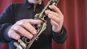 . Клоуны. Д. Кабалевский Урок 6  на кларнете для начинающих на слух