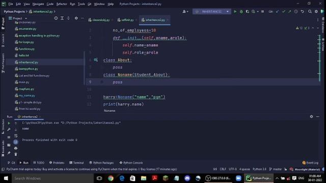 Day 10 - I Learnt Single, Multiple, Multi - Level Inheritance in python (oops) Low voice смотреть онлайн