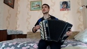 Страдания (из к/ф Белые Росы) песня на баяне