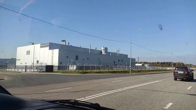 Завод Mercedes-benz в подмосковье.#мерседесбенц #mersedesbenz #заводмерседес