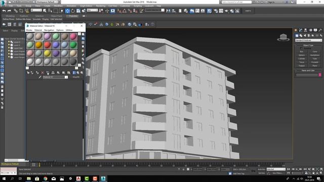 Architectural Exterior Render 3dsMAX Vray Tutorial смотреть онлайн