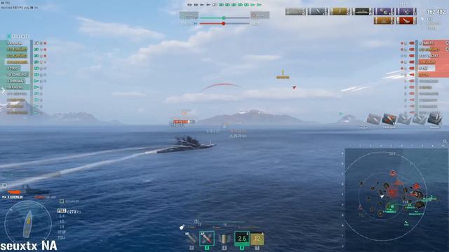 Battleship Kremlin: Citadel fiesta in Airship Escort mode смотреть онлайн