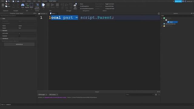 Roblox Studio Tutorial | How to use Lua and API together смотреть онлайн