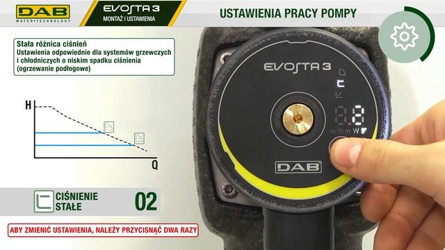 09 ustawienia pompy obiegowej DAB Evosta3 смотреть онлайн