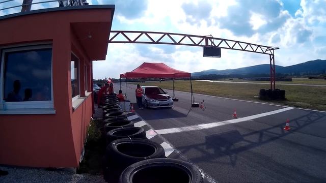 Honda Civic 6gen slalom