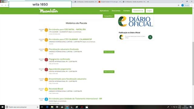 CTE CAJAMAR - CAJAMAR/SP Objeto encaminhado смотреть онлайн