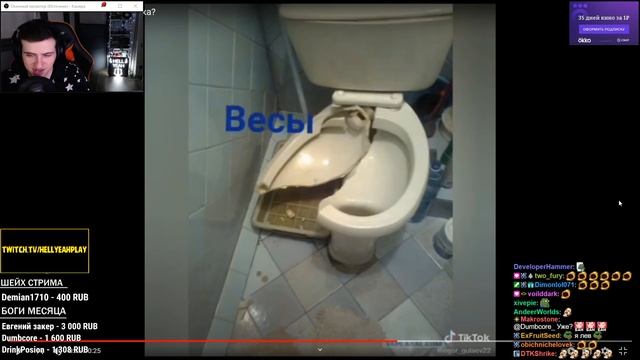 КАКОЙ ТЫ УНИТАЗ ПО ЗНАКУ ЗОДИАКА? // РЕАКЦИЯ HELLYEAHPLAY смотреть онлайн