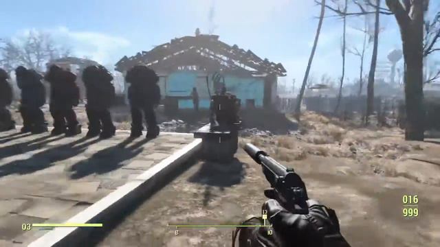 Fallout 4. Коллекция брони и каркасов. 34 штуки! смотреть онлайн