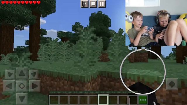 Jonathan og Fredrik spiller Minecraft survival mode! смотреть онлайн