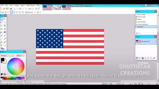 How to make a Waving Flag in Paint.Net смотреть онлайн