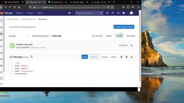 GIT : Partie 4 : Git Rebase смотреть онлайн